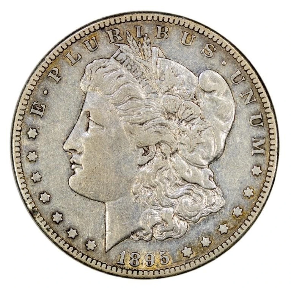 EF-40 1895-S Morgan $1
