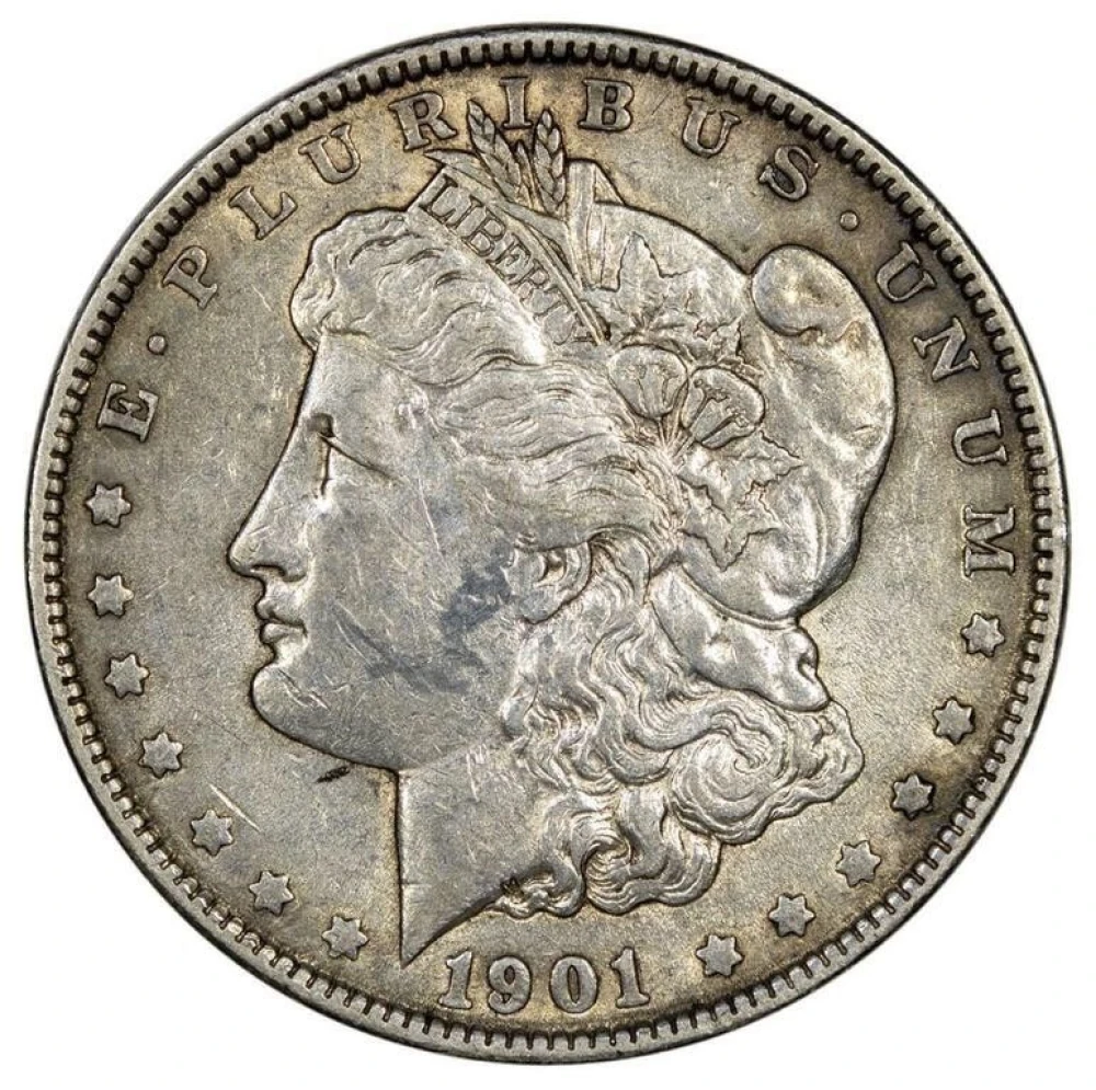 Choice EF to AU 1901 Morgan Dollar
