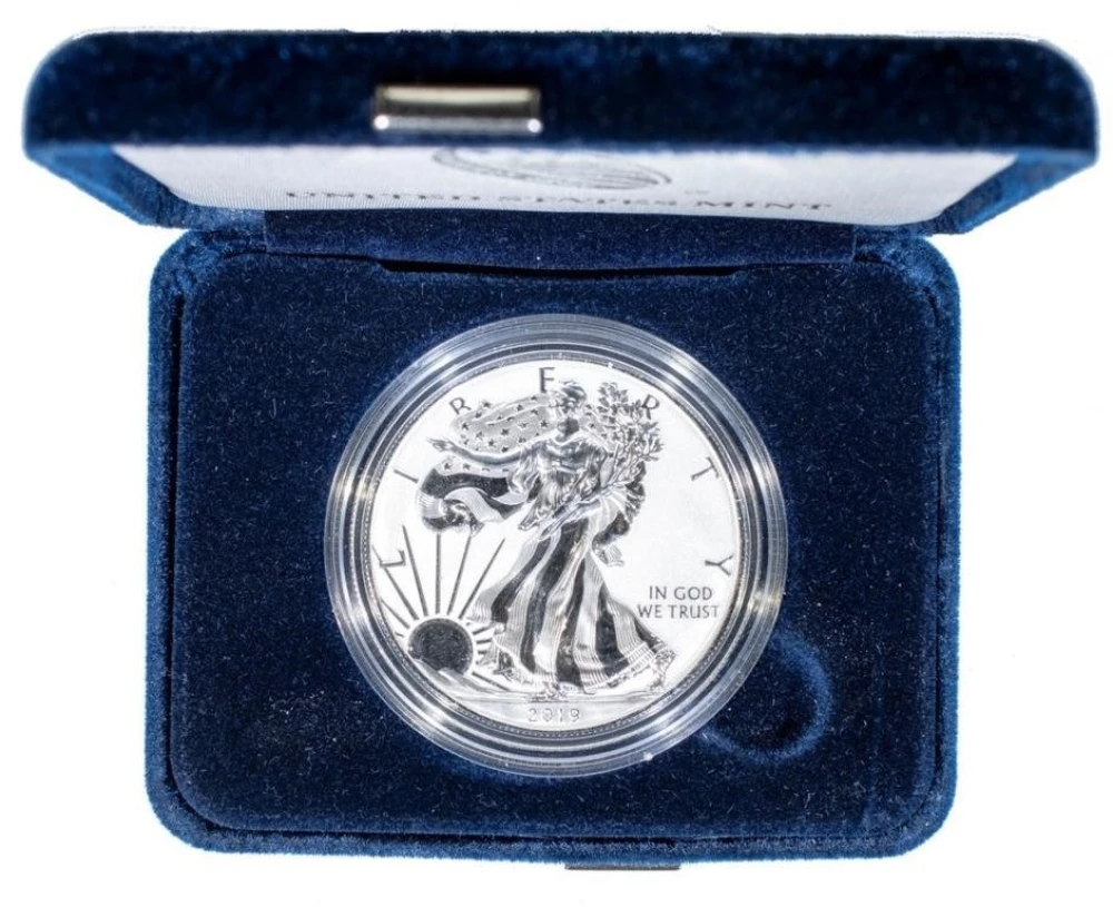 Rare 2019-S Enhanced Reverse Proof Silver Eagle