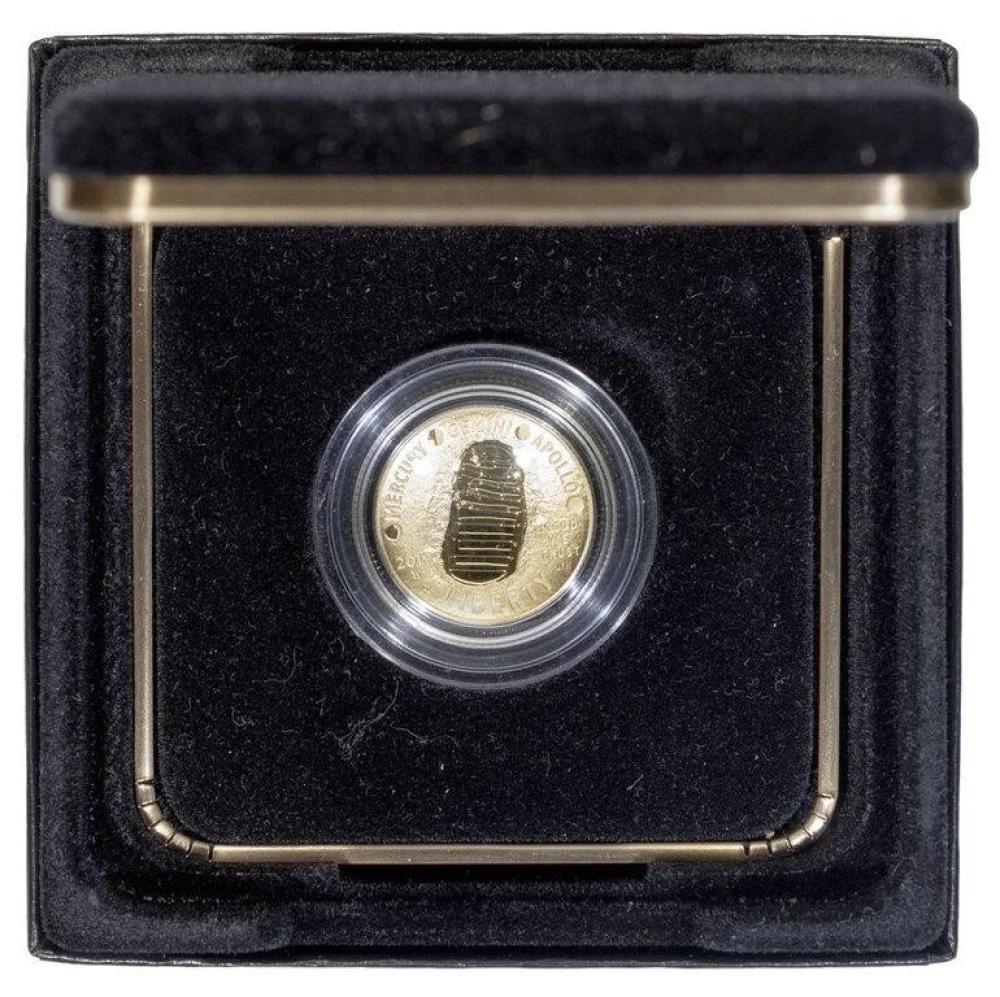 Proof 2019 Apollo 11 50th Anniversary $5 Gold