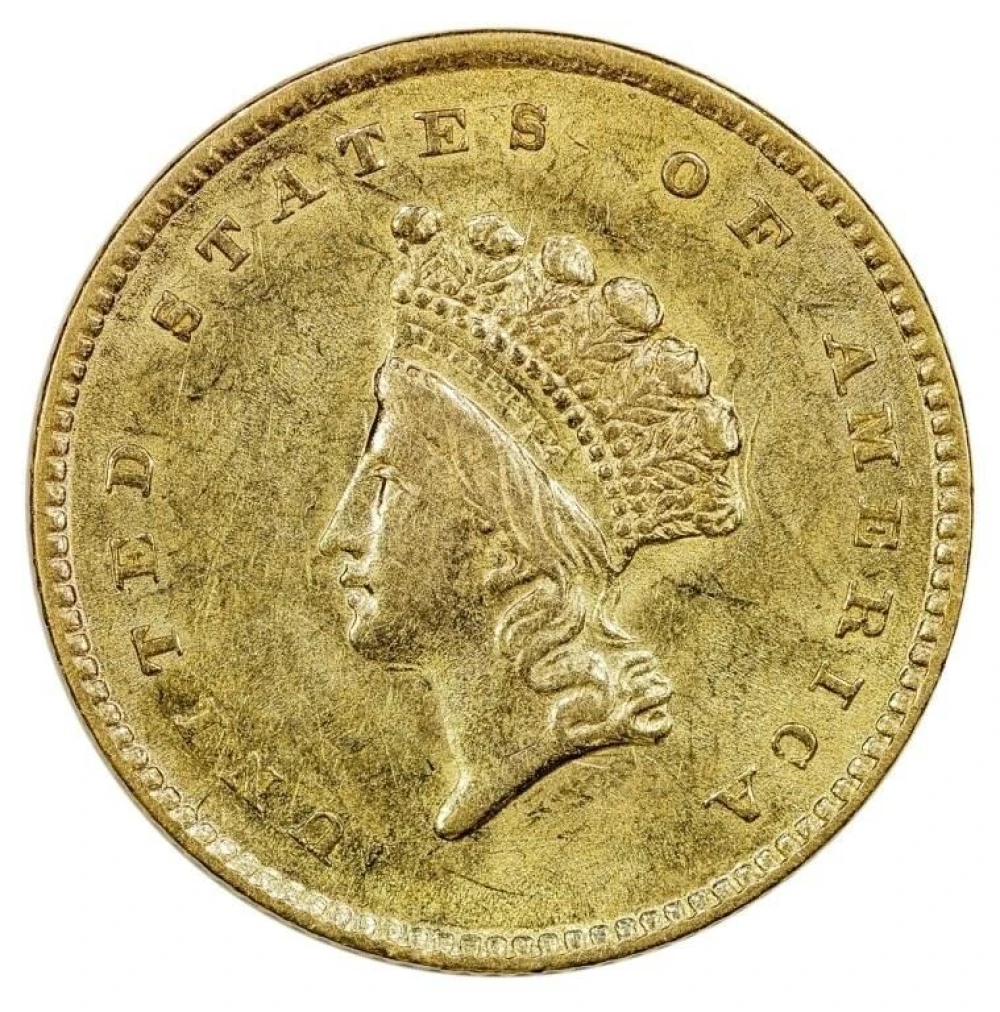 UNC 1854 Type II Gold $1