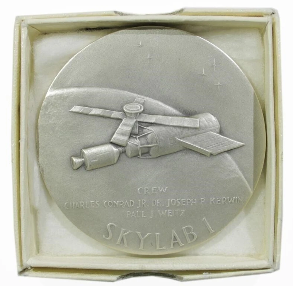 1973 Skylab 1 Silver Medal