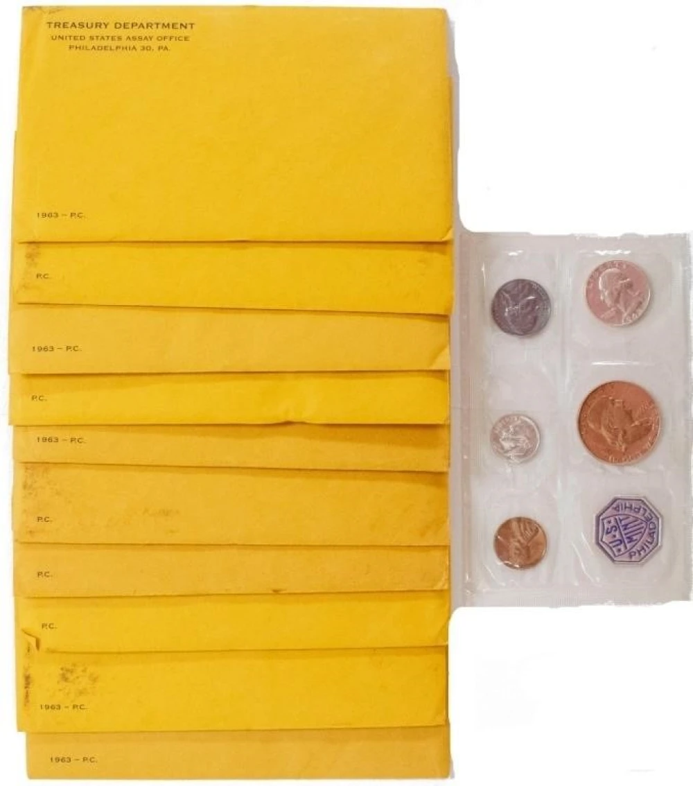 10 1963 Proof Sets
