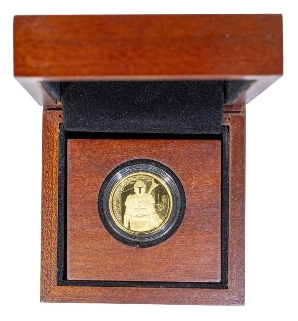 New Zealand. 2021 Mandalorian 1/4 Oz Gold