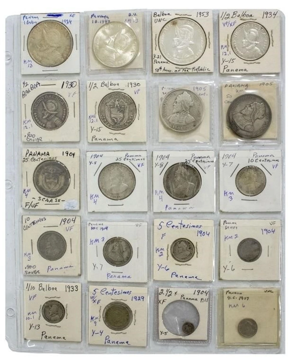 Panama. 20 Piece Collection