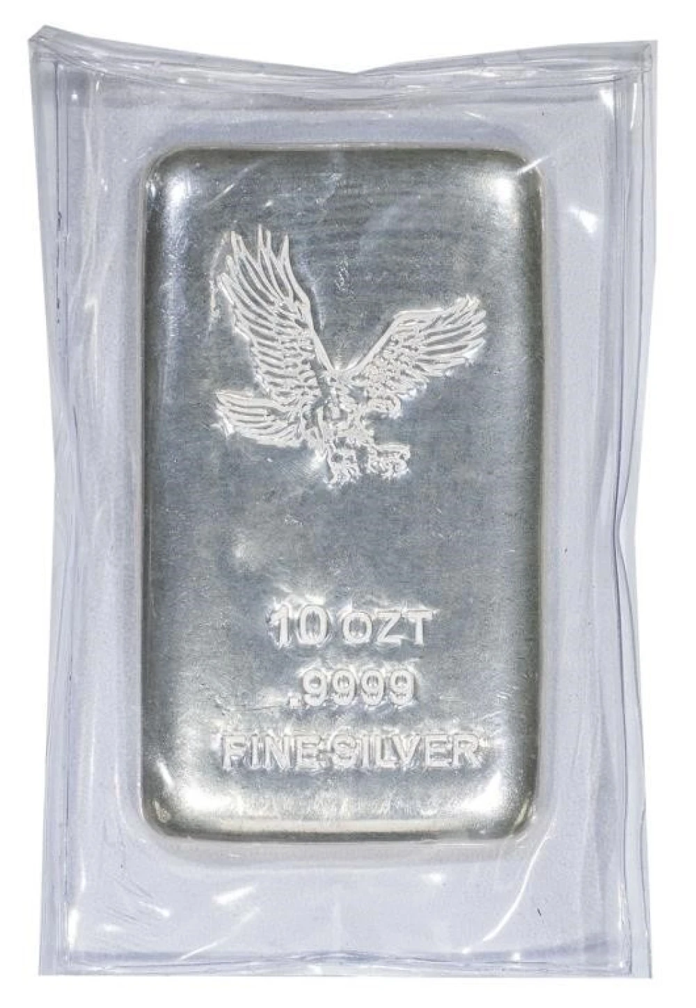 Poured 10 Ounce Silver Bar