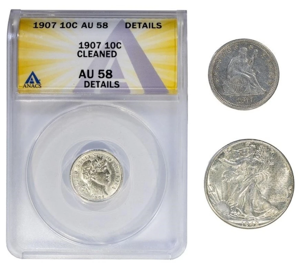Silver Type Coin Threesome
