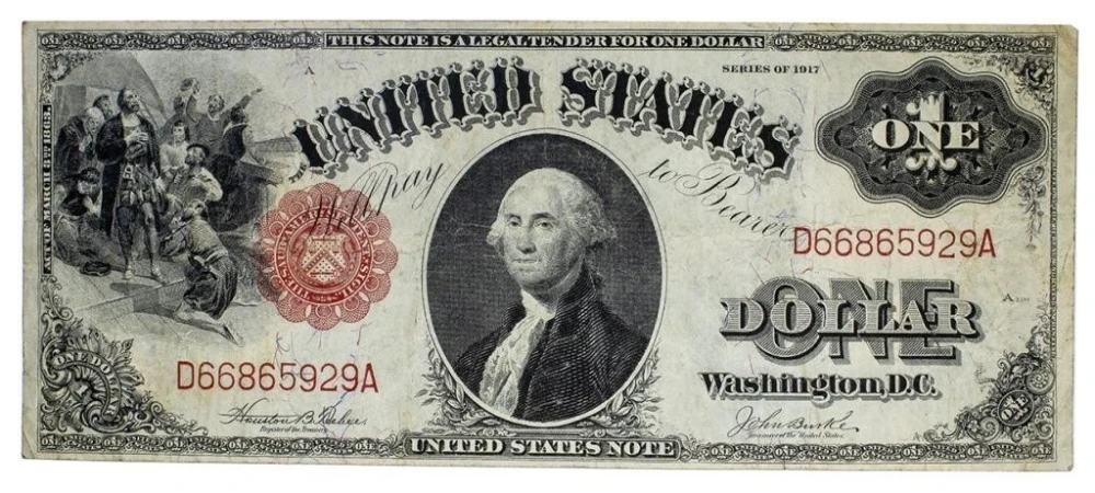 VF Series 1917 $1 Legal Tender Note