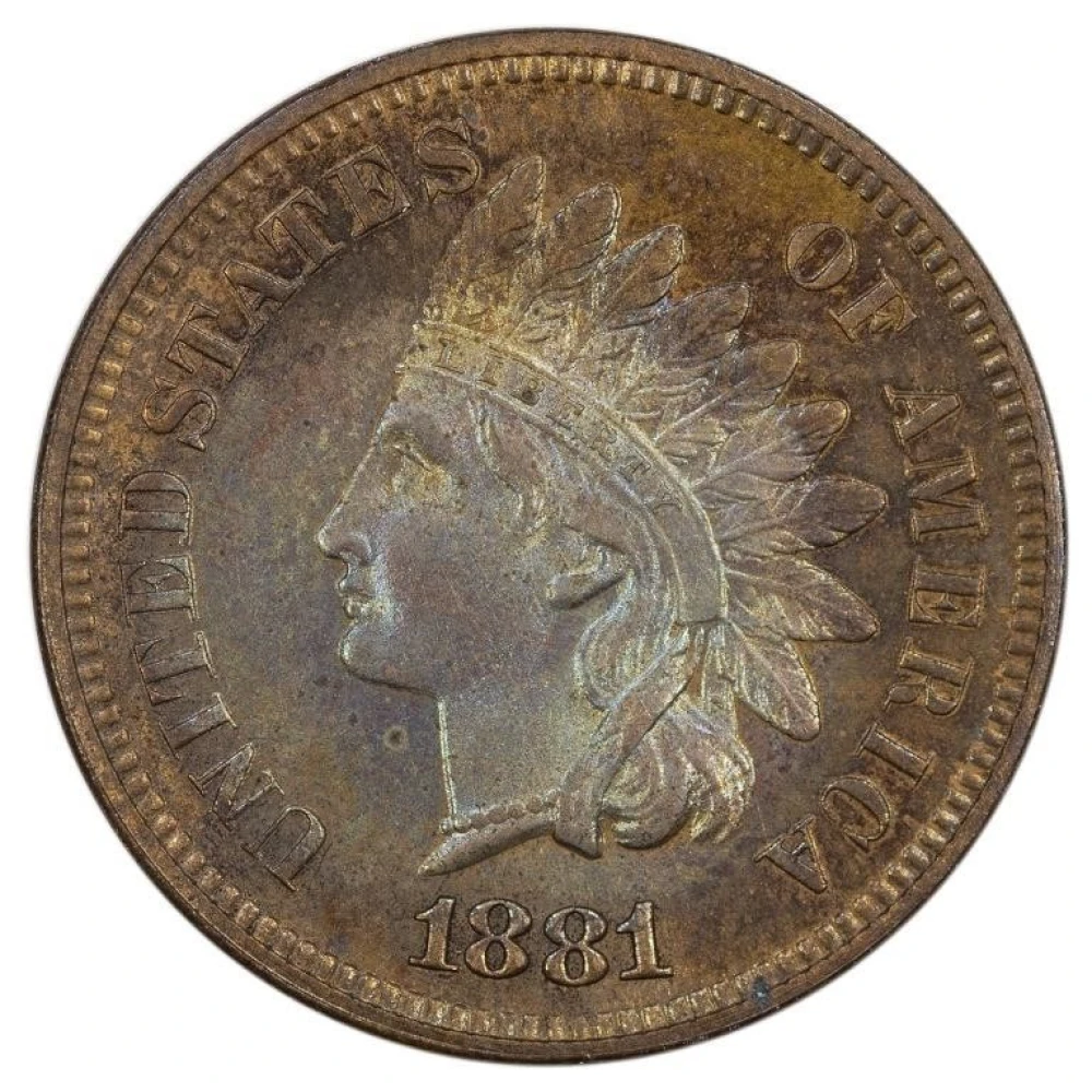 Proof-63 BN 1881 Cent
