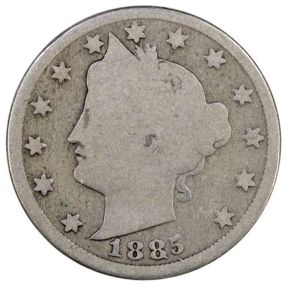Good-4 1885 Liberty Nickel