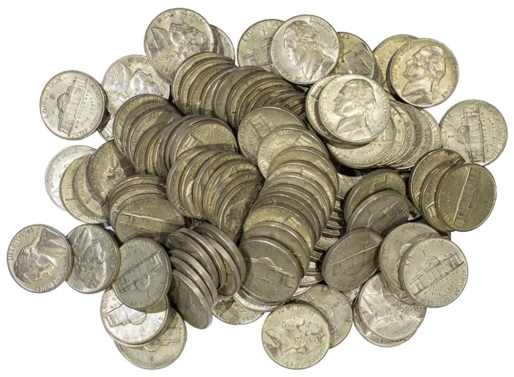 120 Pieces Better Grade War Nickels