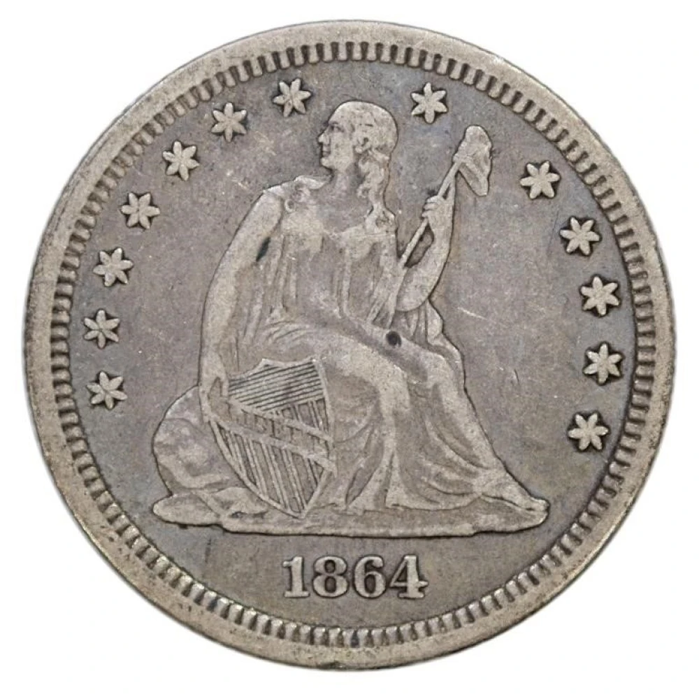 EF-40 1864 Quarter