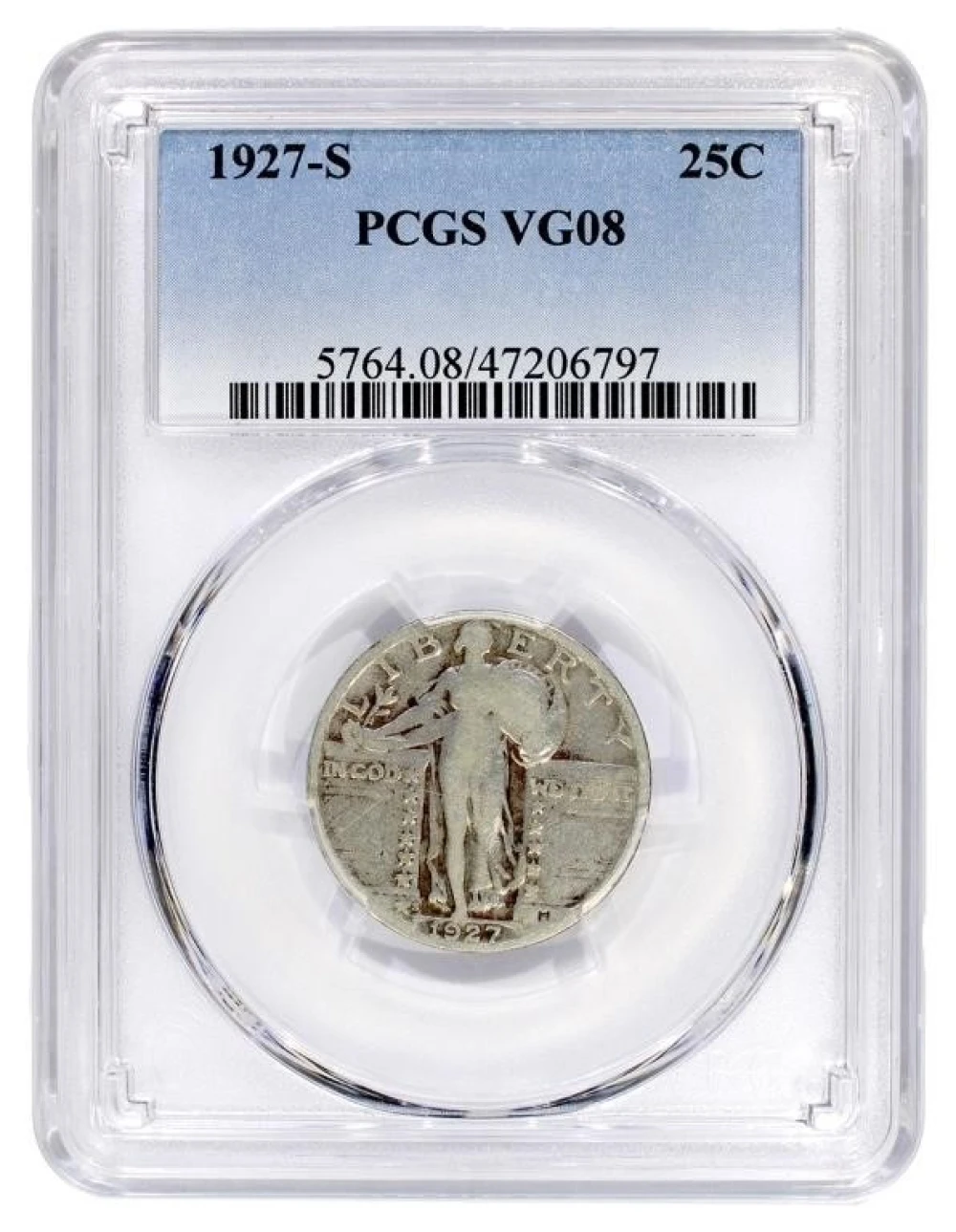 PCGS VG-8 1927-S Quarter