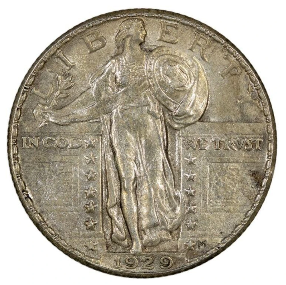 MS-60 1929 Quarter