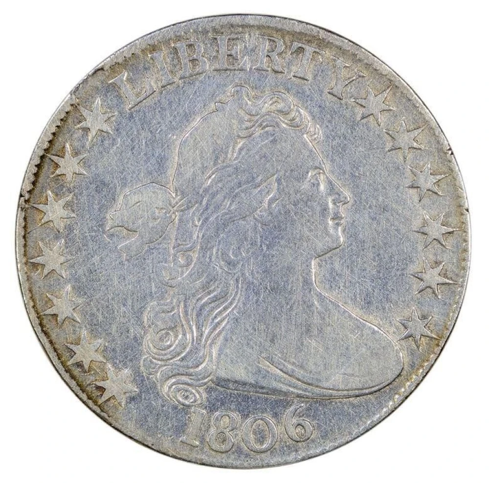 VF-20 Details 1806 Half Dollar