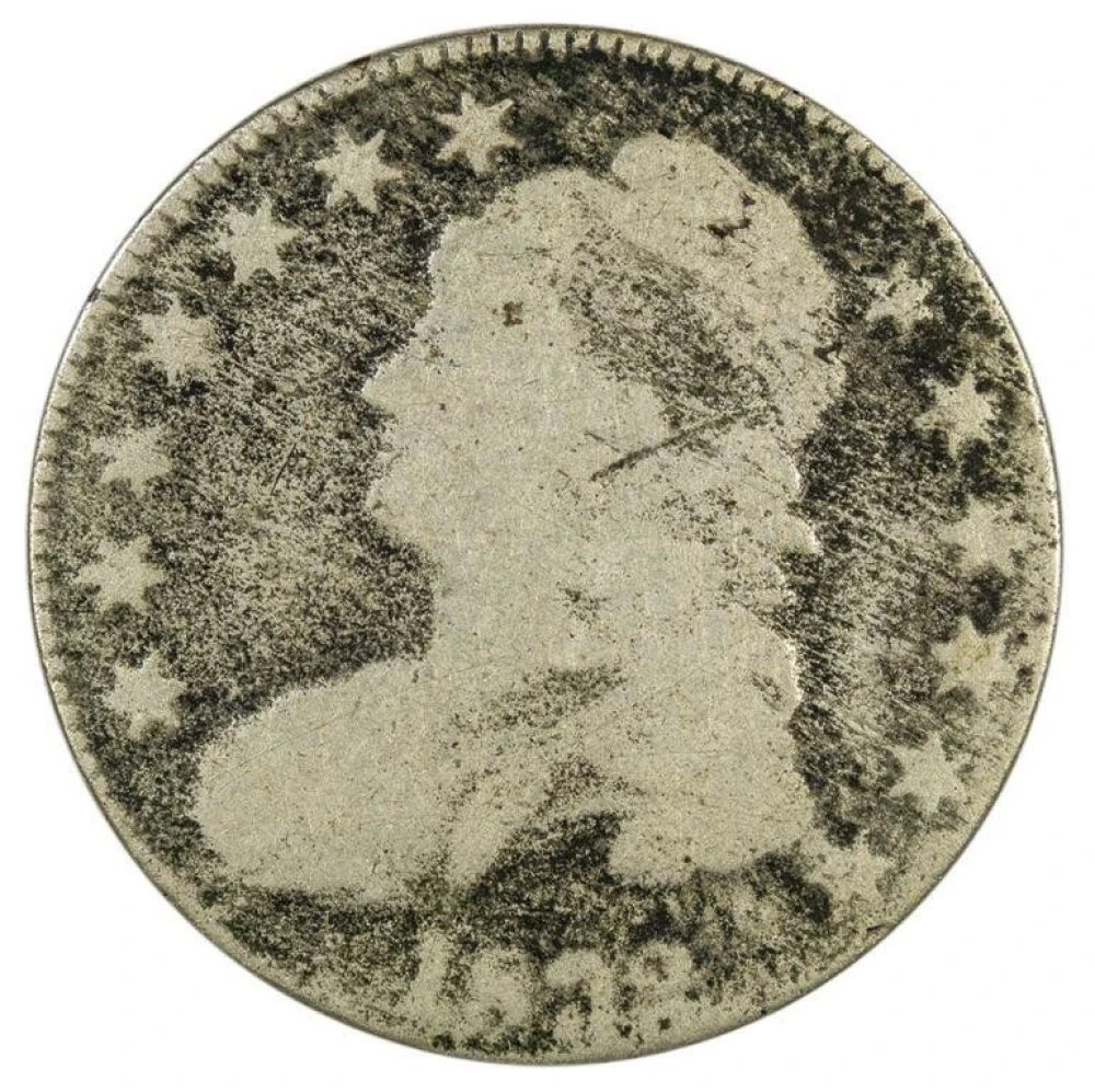 Contemporary Counterfeit 1838 Half Dollar