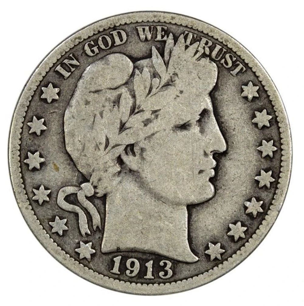 Choice VG 1913 Half Dollar