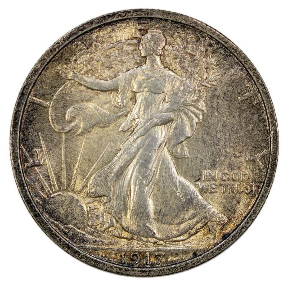 MS-62 1917 Half Dollar