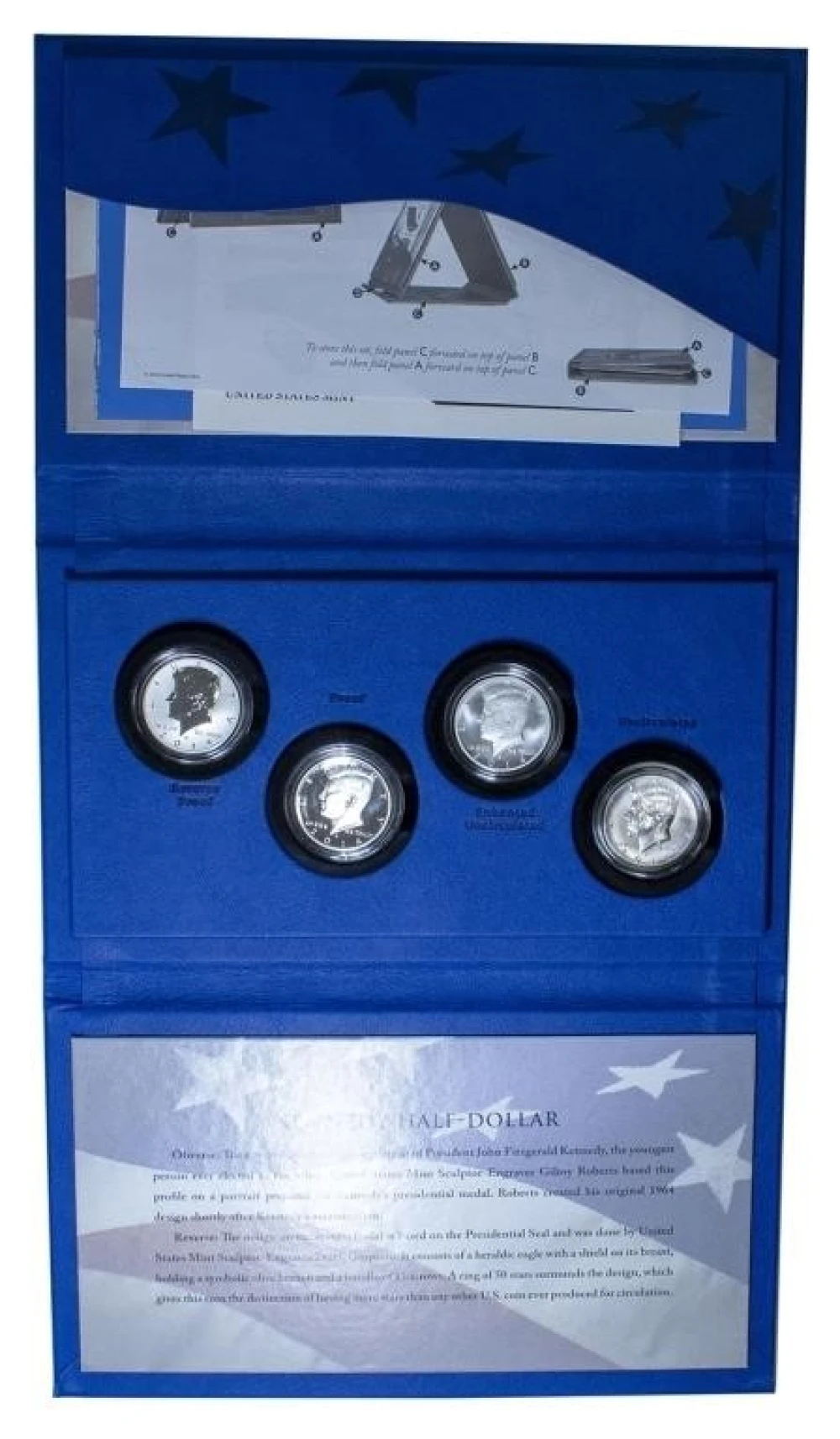 2014 Kennedy 4 Coin Silver Set