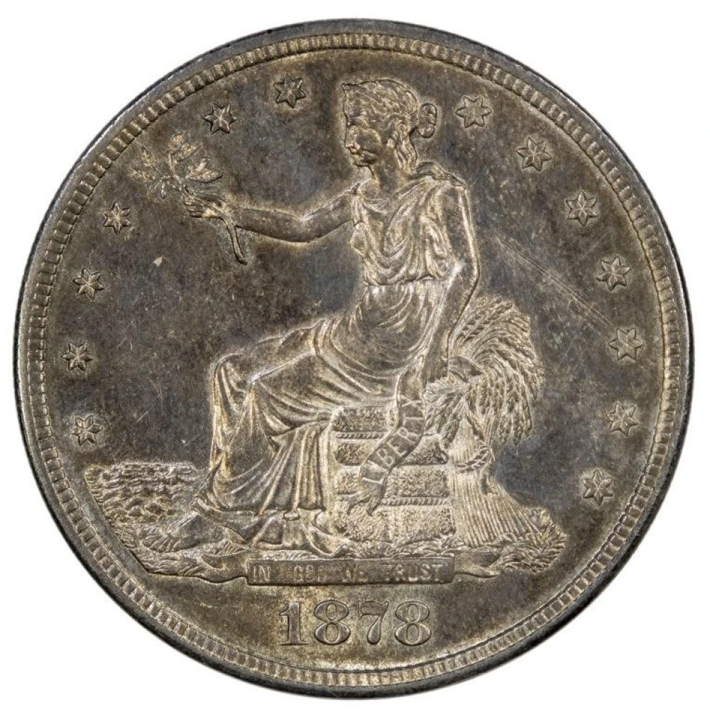 MS-62 Details 1878-S Trade $1