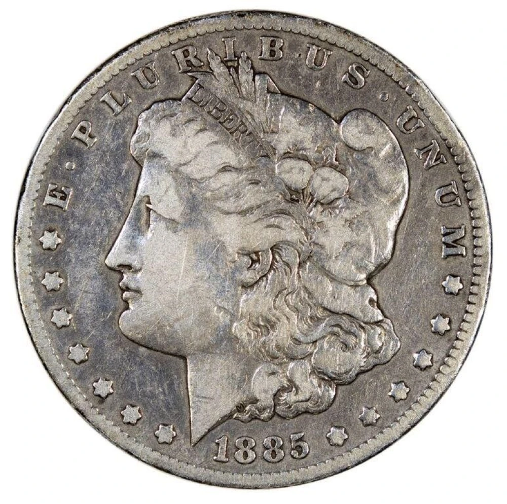 VF-20 1885-CC Morgan Dollar