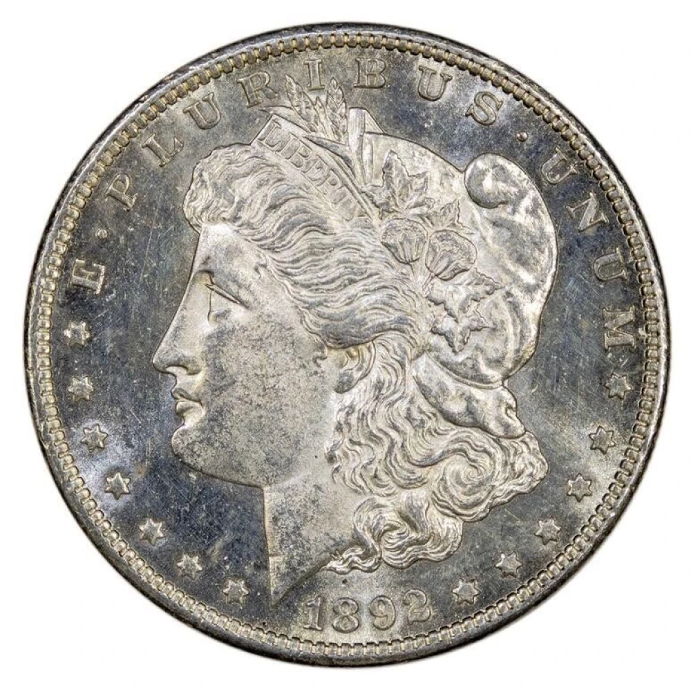 MS-62 1892-CC Morgan $1