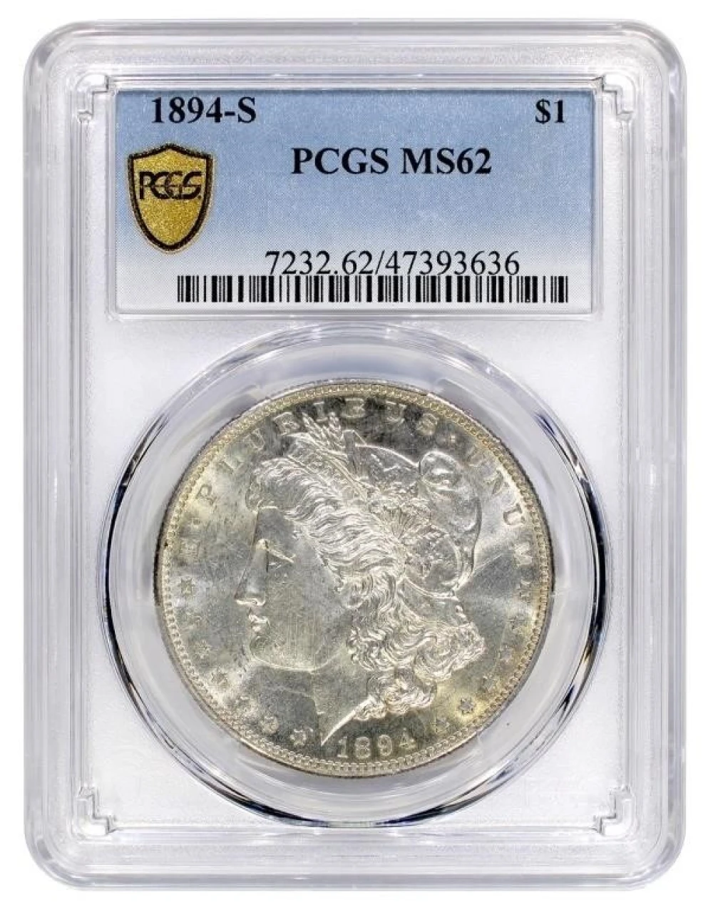 PCGS MS-62 1894-S Morgan Dollar