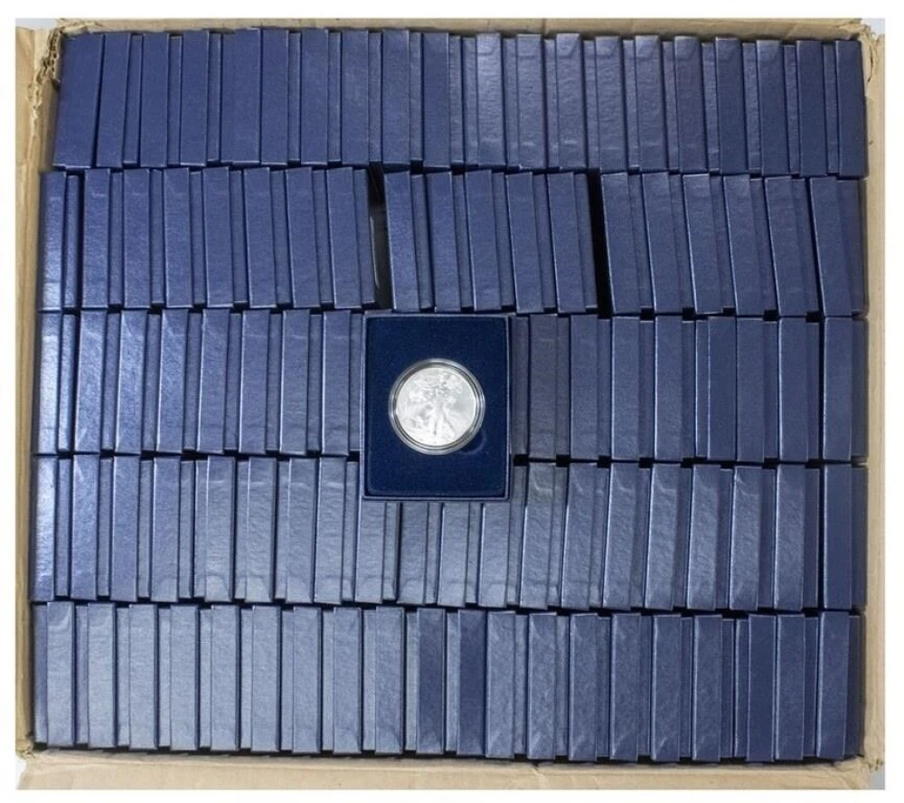 100 pcs 2008-W Silver Eagles