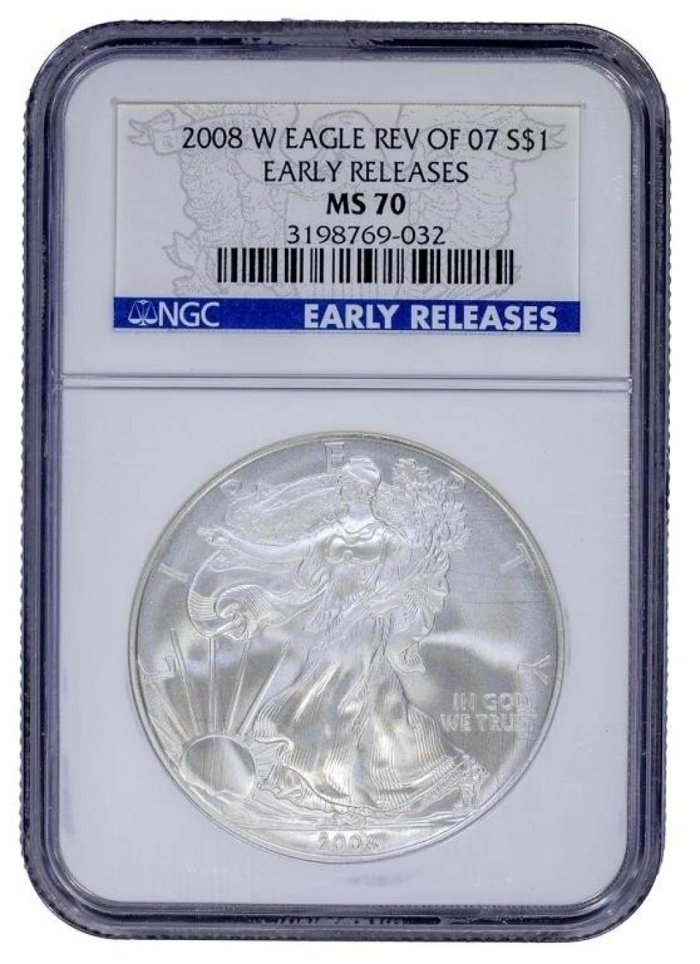 A 3rd NGC MS-70 2008-W Reverse of '07