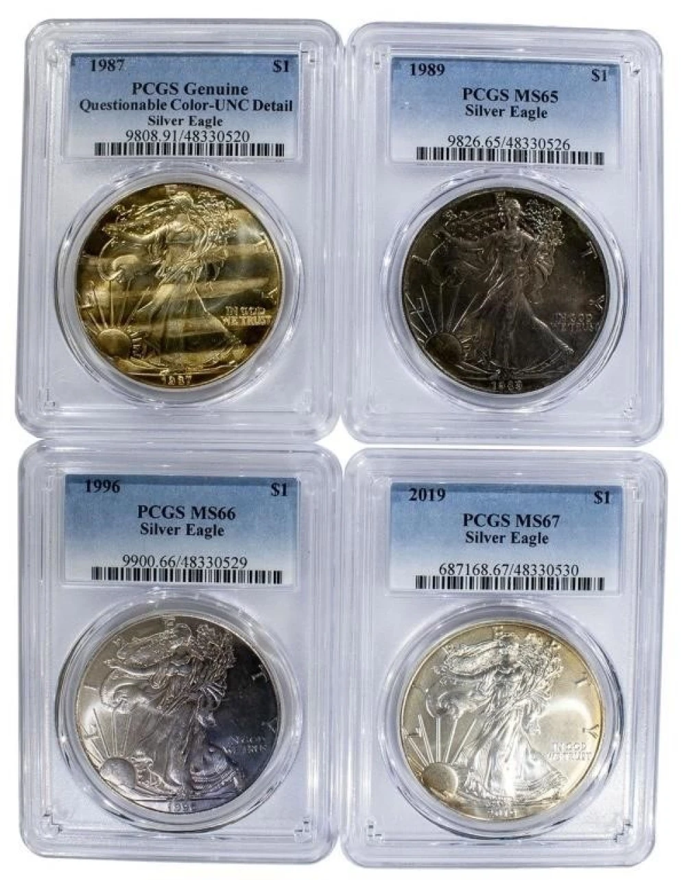 American Eagle Silver $1 Quartet