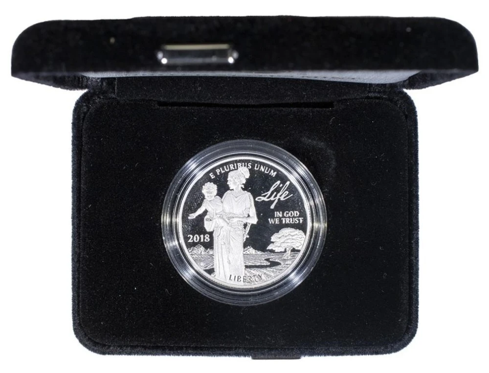 Proof 2018-W Platinum Preamble to Declaration $100