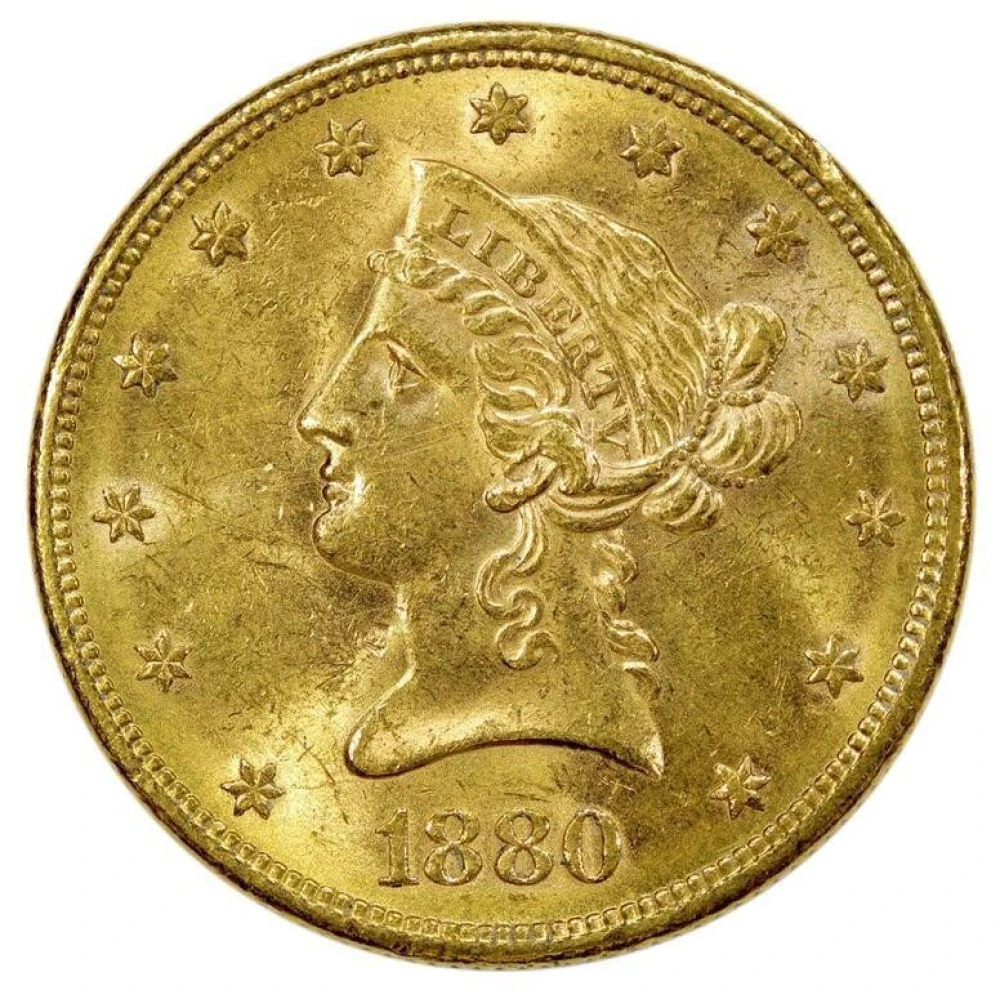 BU-60 1880-S Gold $10