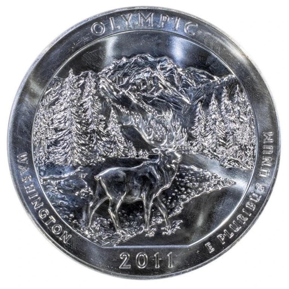 2011 Olympic Park Washington ATB 5 oz "Quarter"