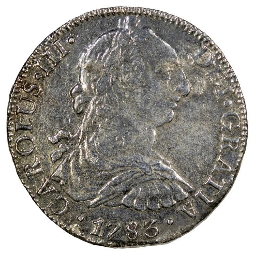 Mexico. 1783 El Cazador Salvaged 8 Reales