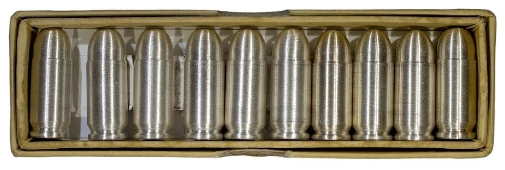 10 One Ounce Silver "Bullets"
