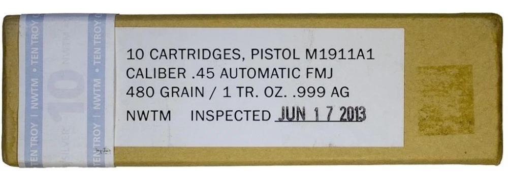 A 2nd 10 One Ounce Silver "Bullets"