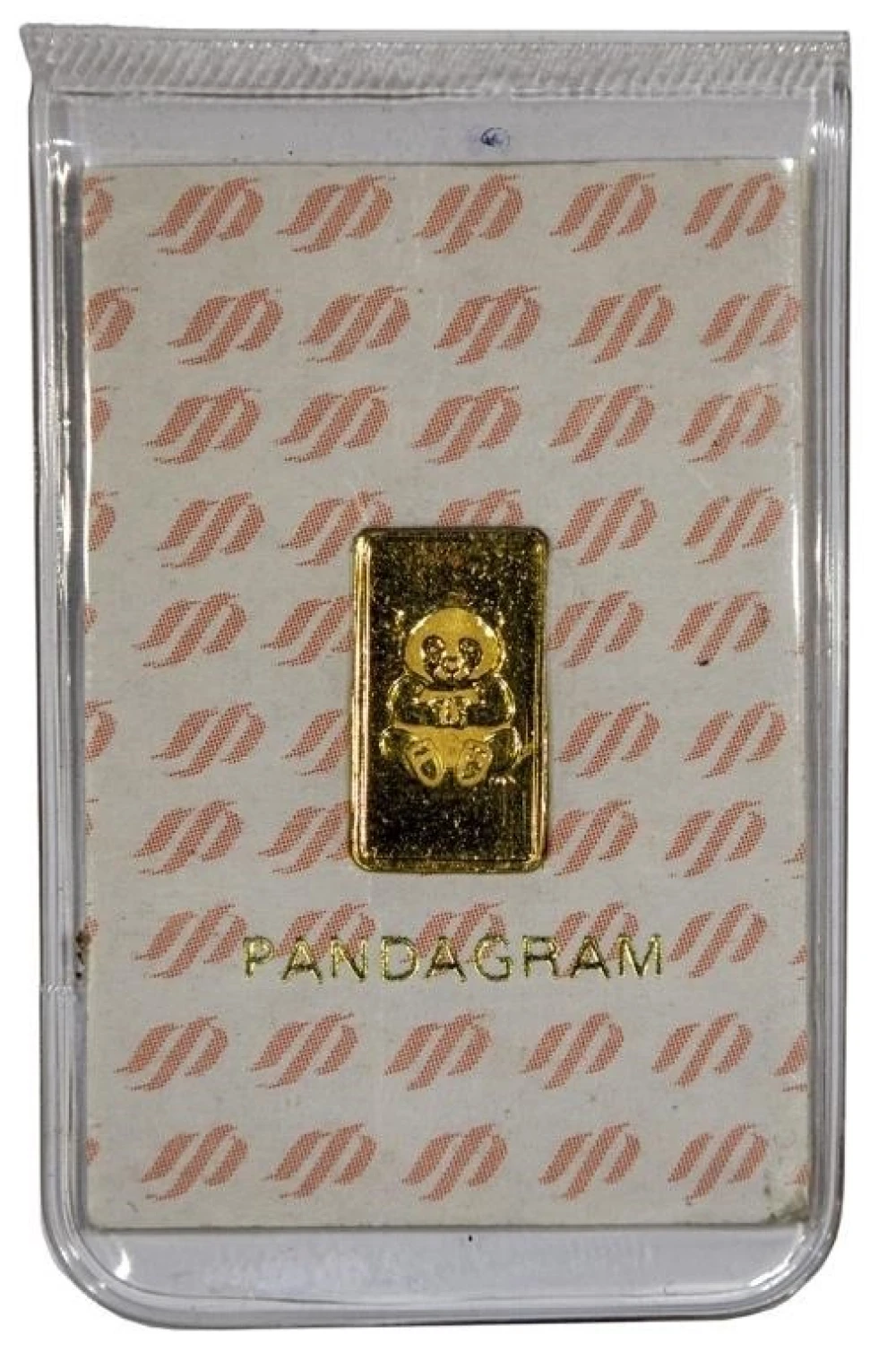 Proof "Pandagram" One Gram Gold Ingot