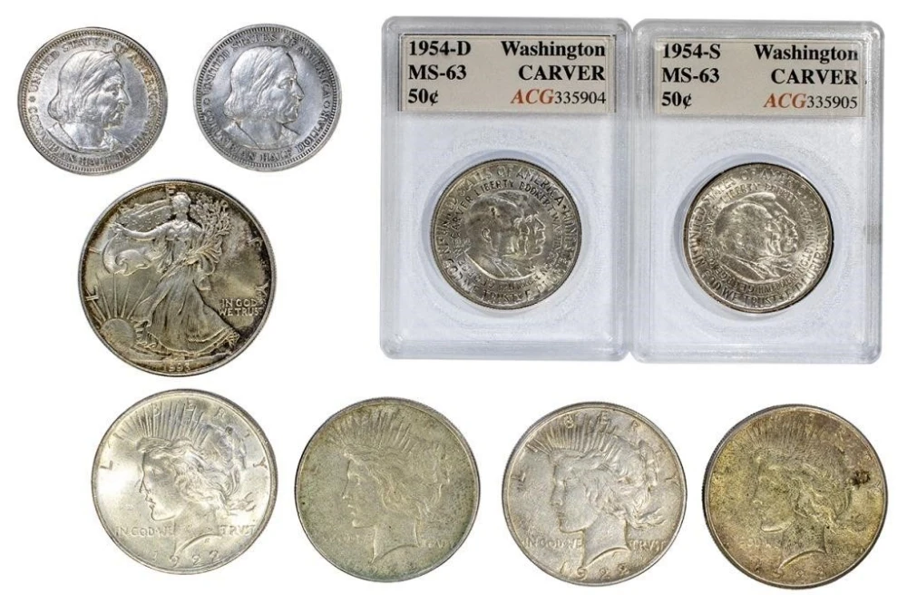 9 Coin Silver Lot