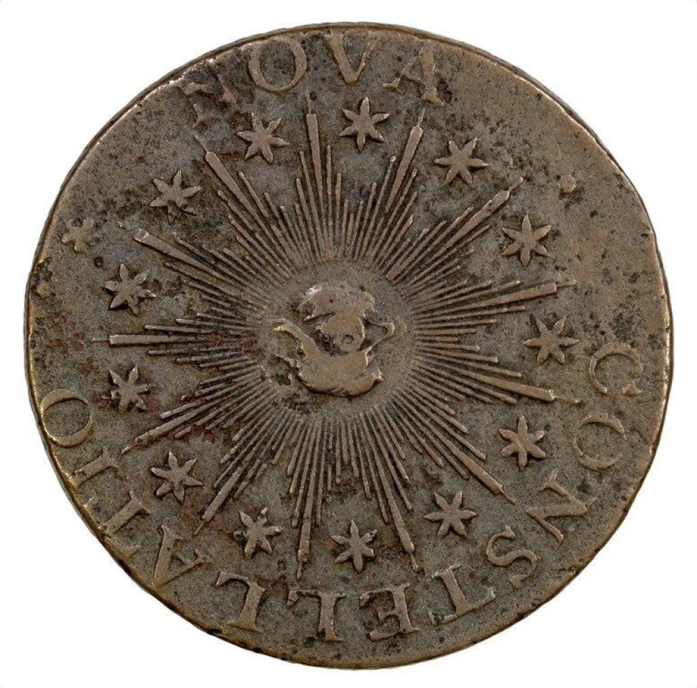 VF-EF 1783 Nova Constellatio Copper