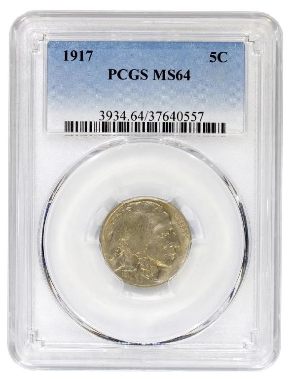 PCGS MS-64 1917 Buffalo Nickel
