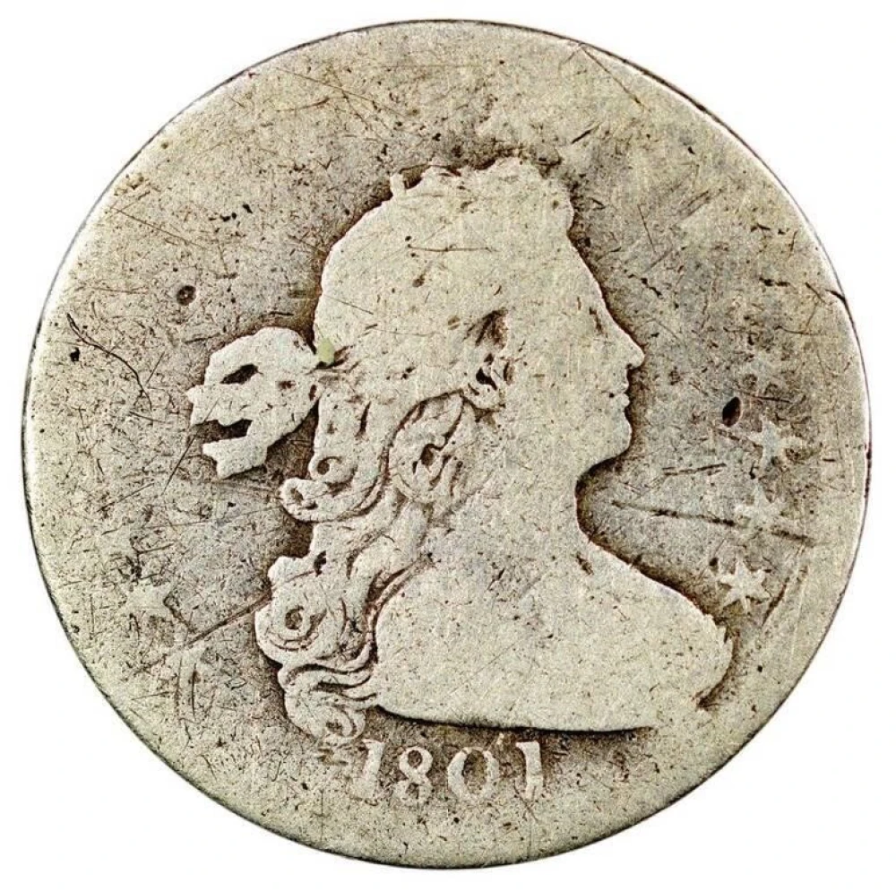AG/G 1801 Bust Half Dime