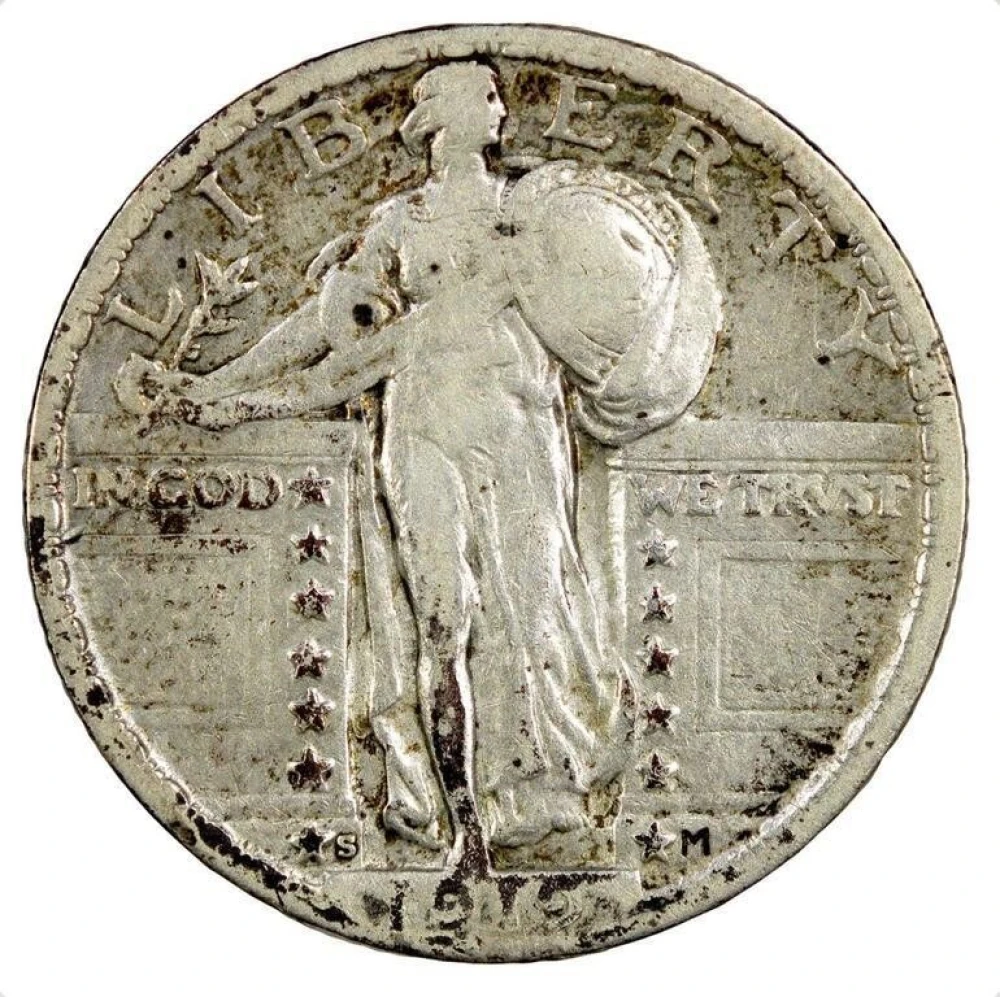 VF-20 1919-S Quarter