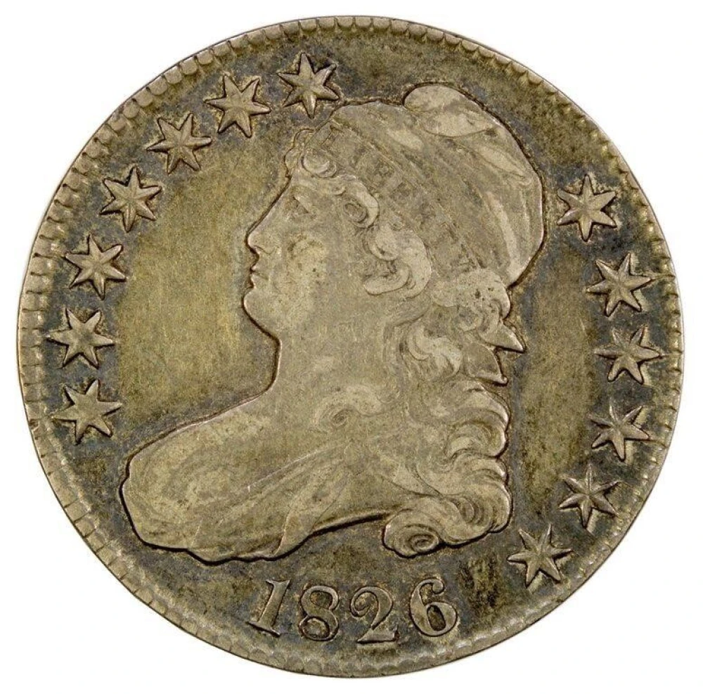 VF-30 1826 Half Dollar