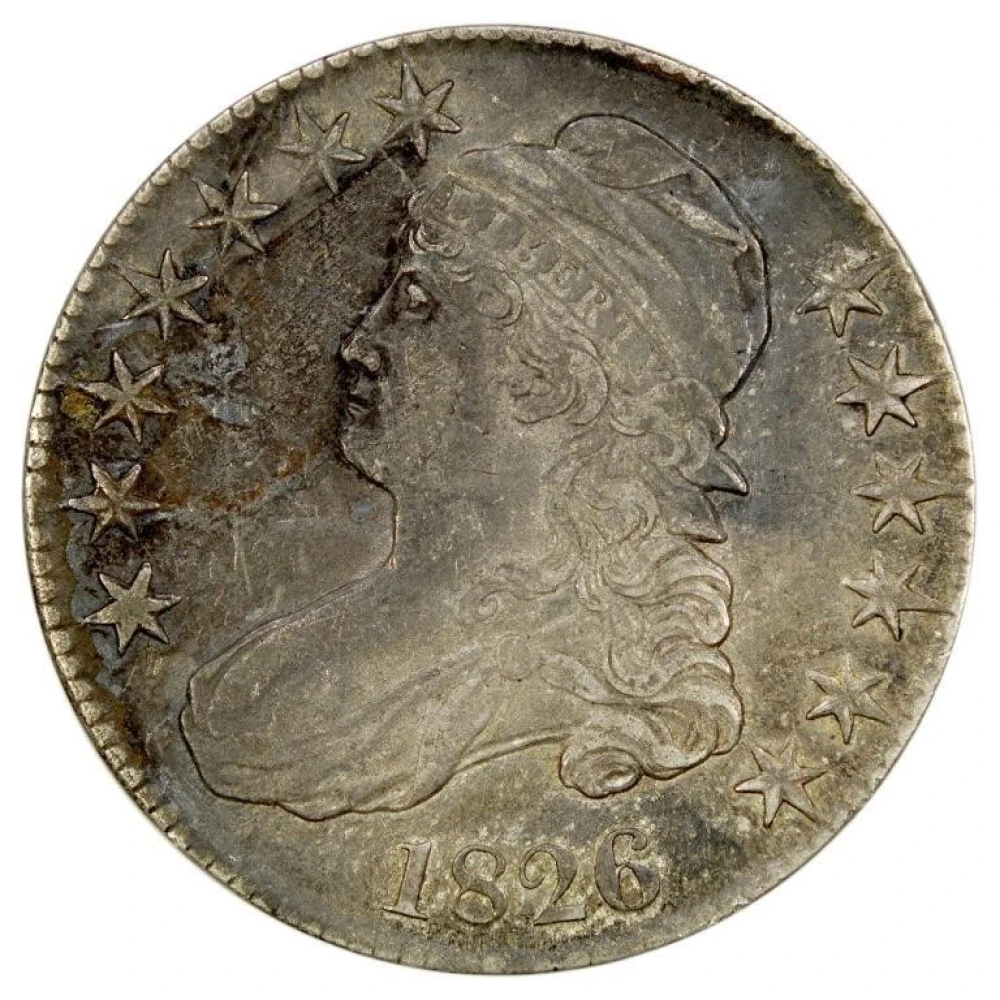 EF to AU 1826 Half Dollar
