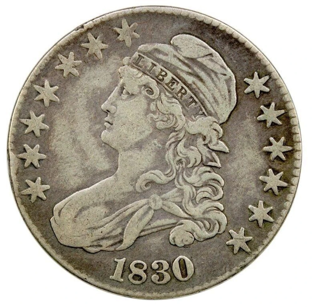 VF-20 1830 Half Dollar