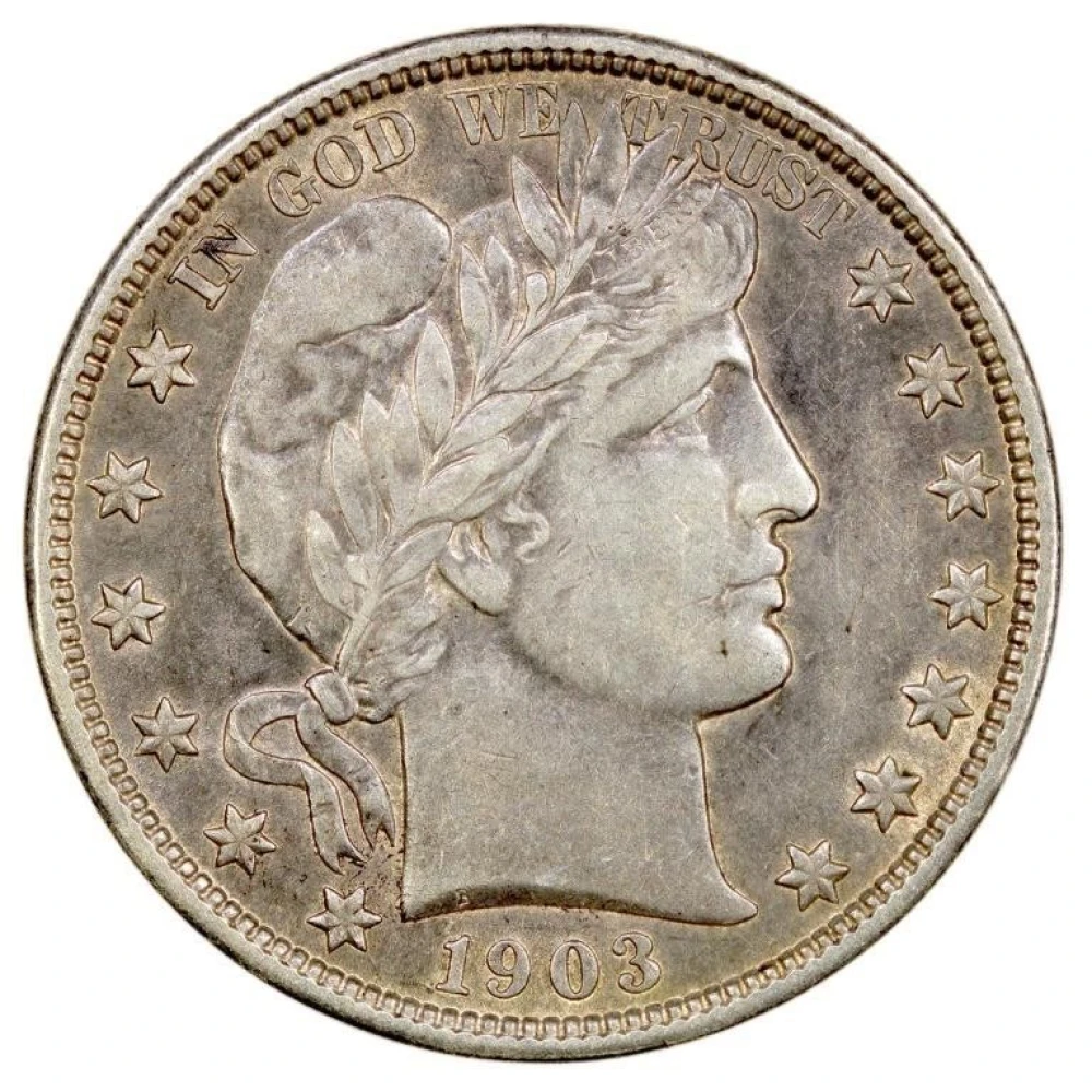 AU-50 1903-O Half Dollar