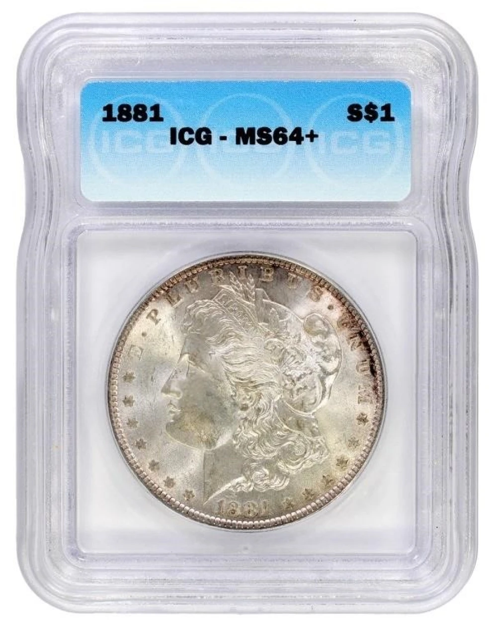 ICG MS-64+ 1881 Morgan $1