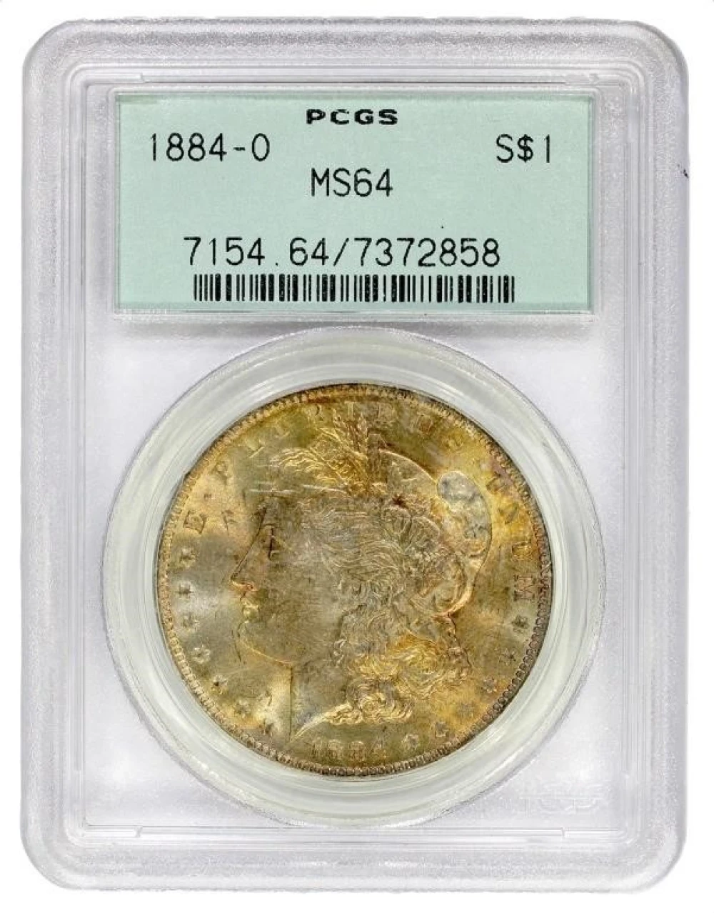 PCGS MS-64 1884-O Morgan $1