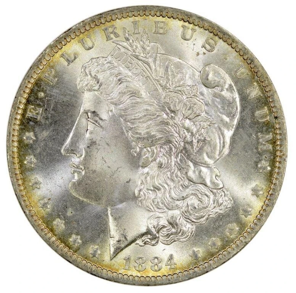 Gem MS-65 1884-O Morgan Dollar