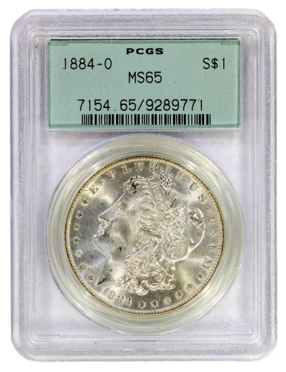 PCGS MS-65 1884-O Morgan Dollar